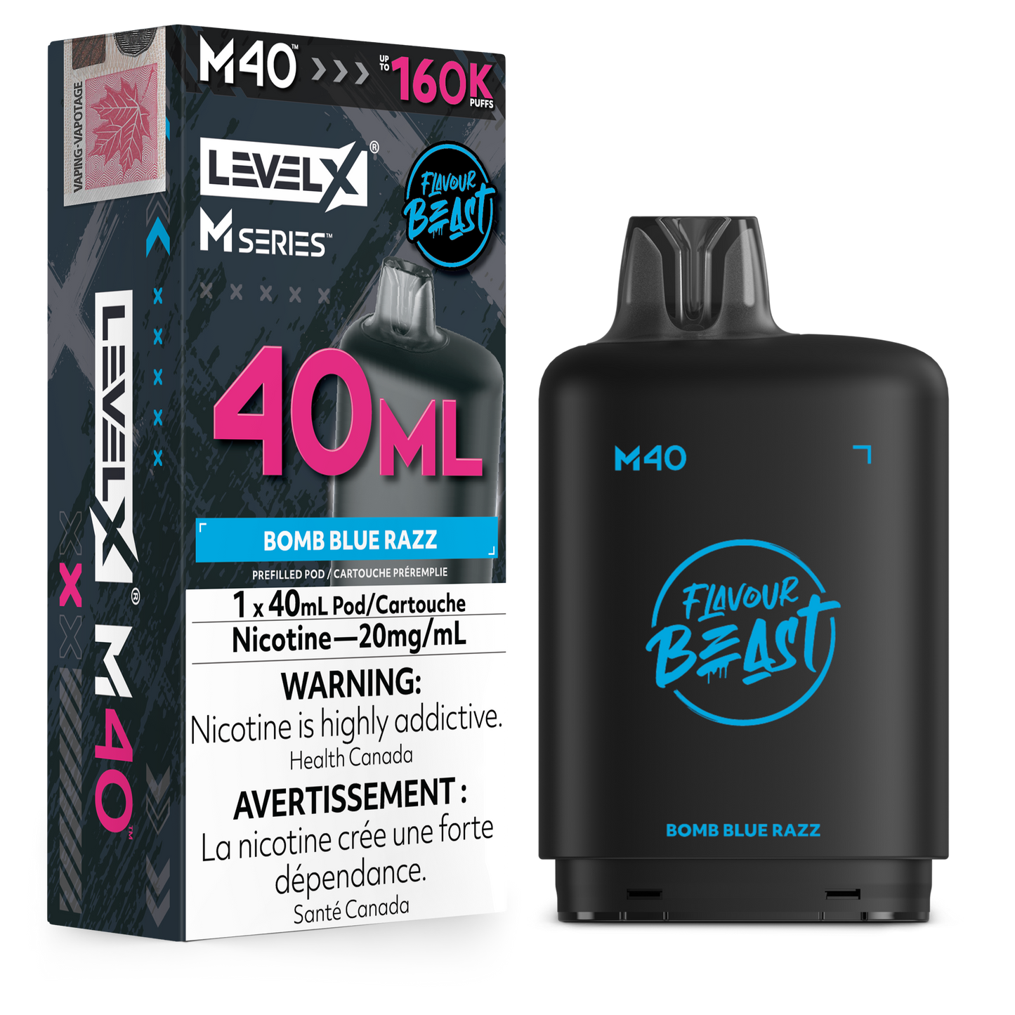 LEVEL X M SERIES PODS 40ML 160K PUFFS (AB)