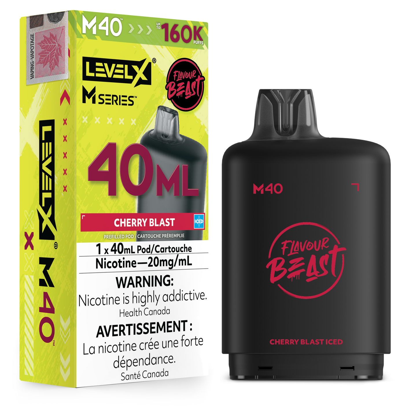 LEVEL X M SERIES PODS 40ML 160K PUFFS (AB)