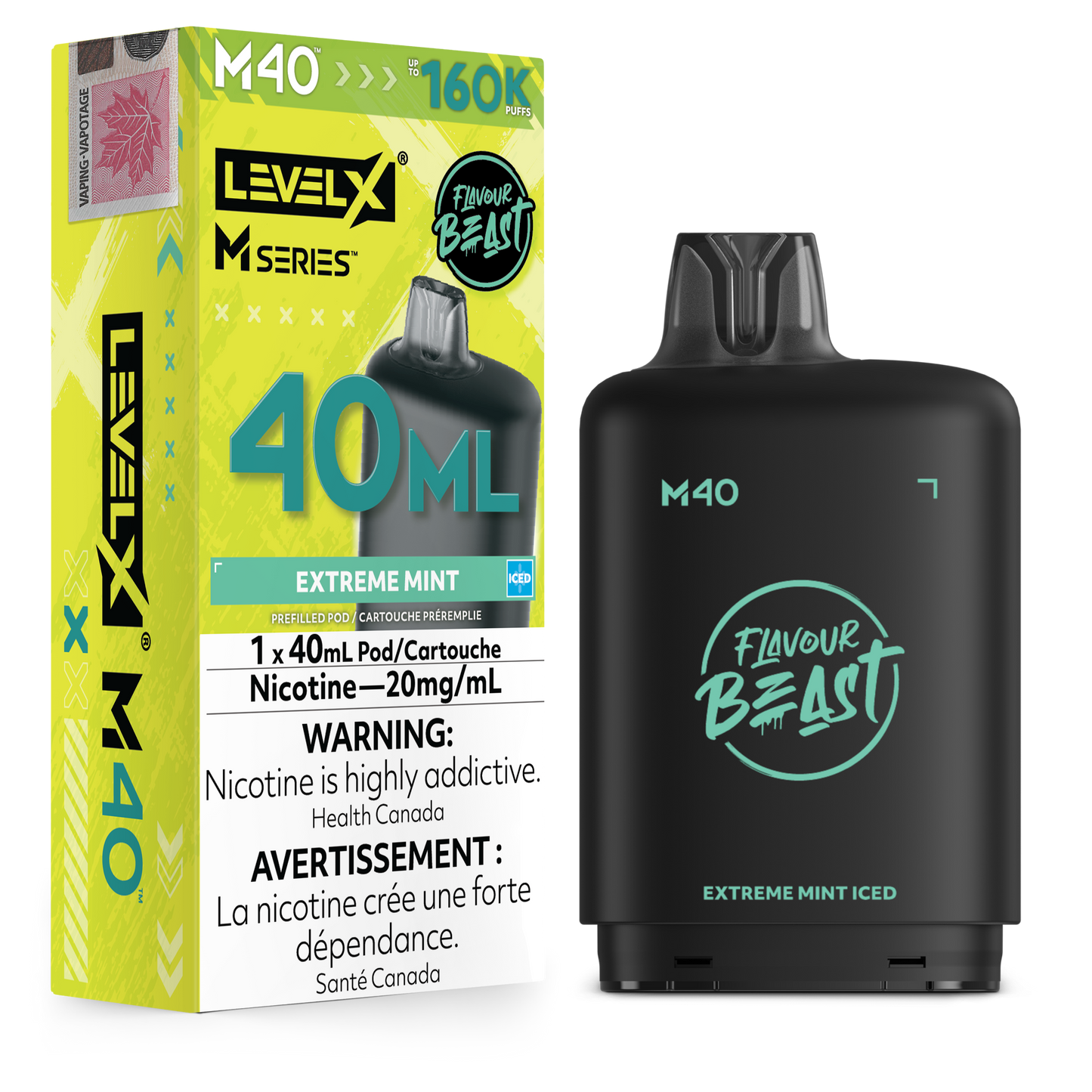 LEVEL X M SERIES PODS 40ML 160K PUFFS (AB)