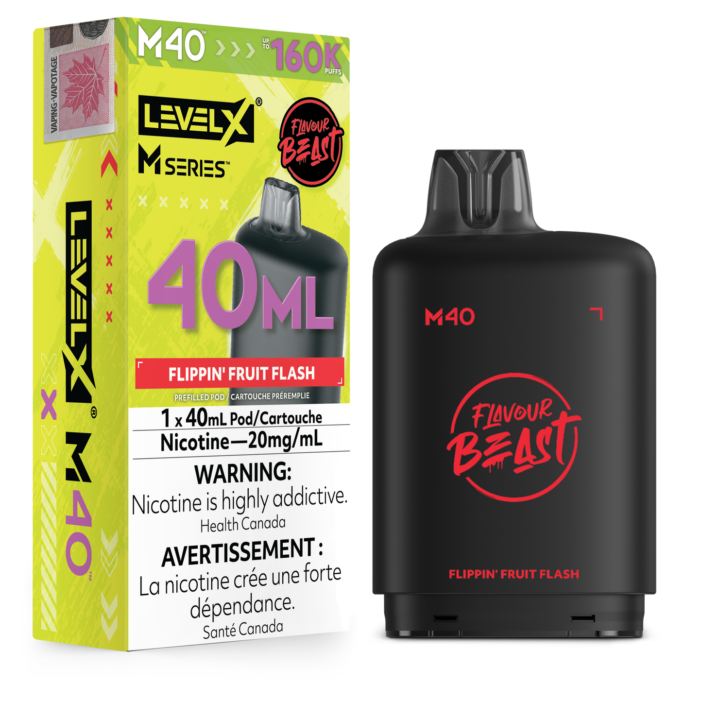 LEVEL X M SERIES PODS 40ML 160K PUFFS (AB)