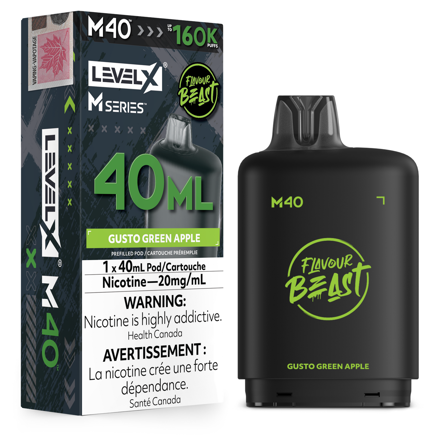 LEVEL X M SERIES PODS 40ML 160K PUFFS (AB)