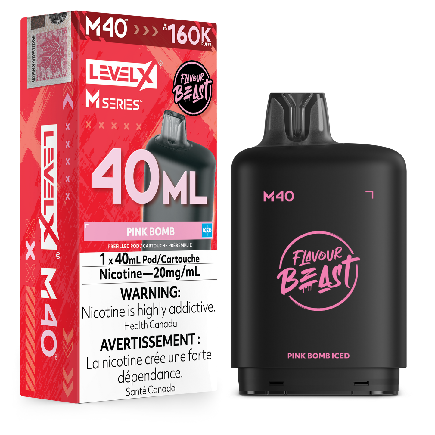 LEVEL X M SERIES PODS 40ML 160K PUFFS (AB)