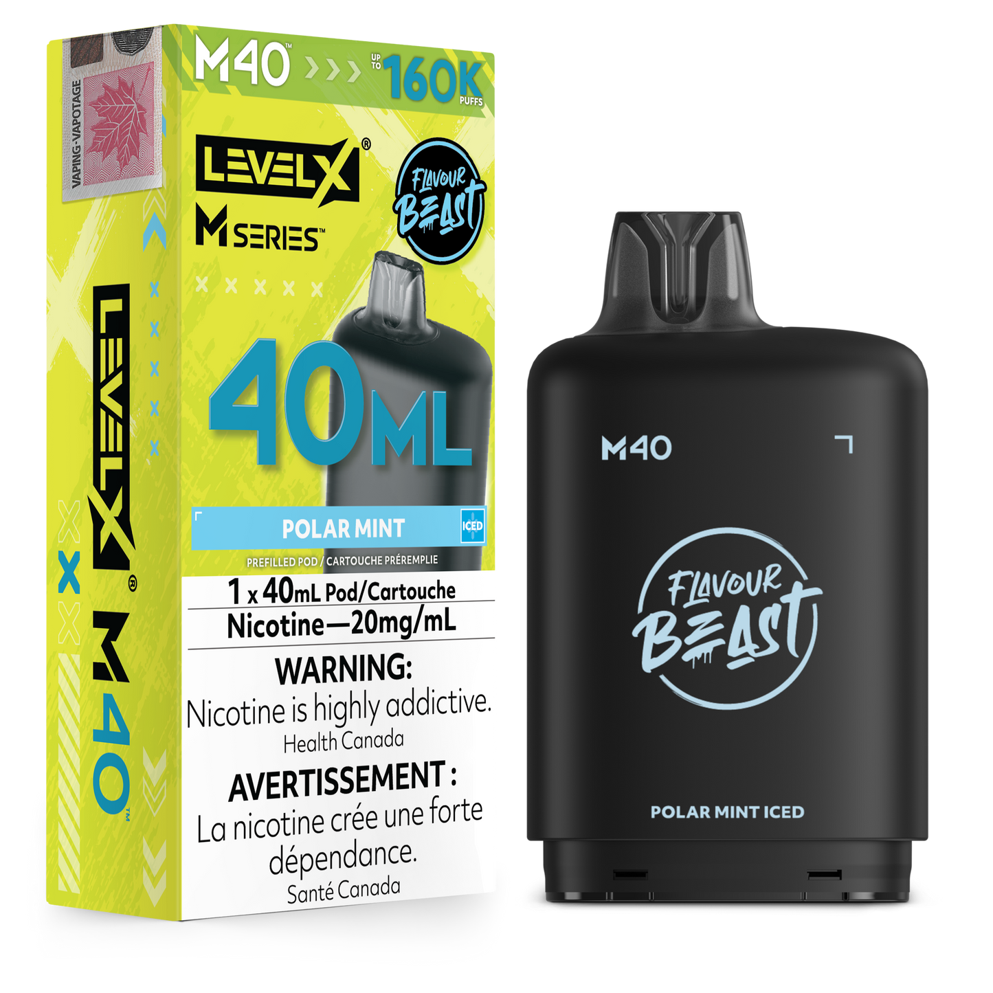 LEVEL X M SERIES PODS 40ML 160K PUFFS (AB)