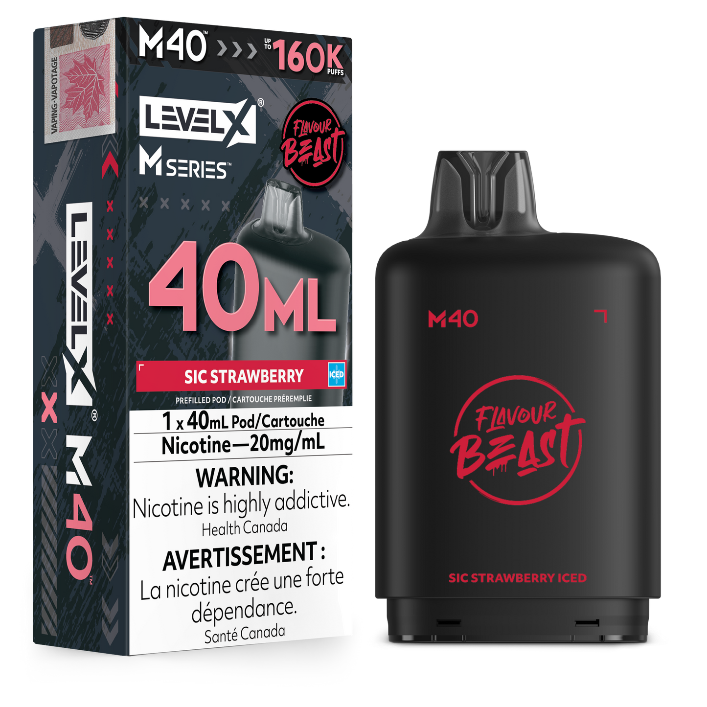 LEVEL X M SERIES PODS 40ML 160K PUFFS (AB)