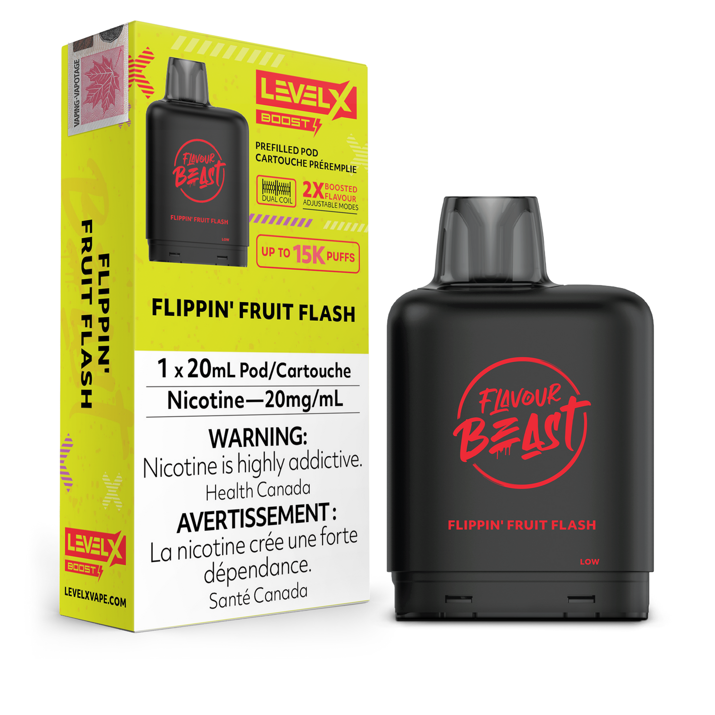 LEVEL X FLAVOUR BEAST BOOST 15K PUFFS