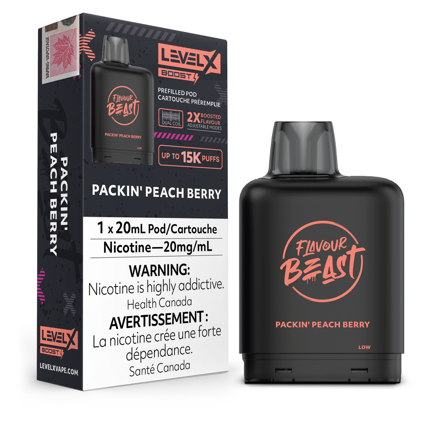 LEVEL X FLAVOUR BEAST BOOST 15K PUFFS