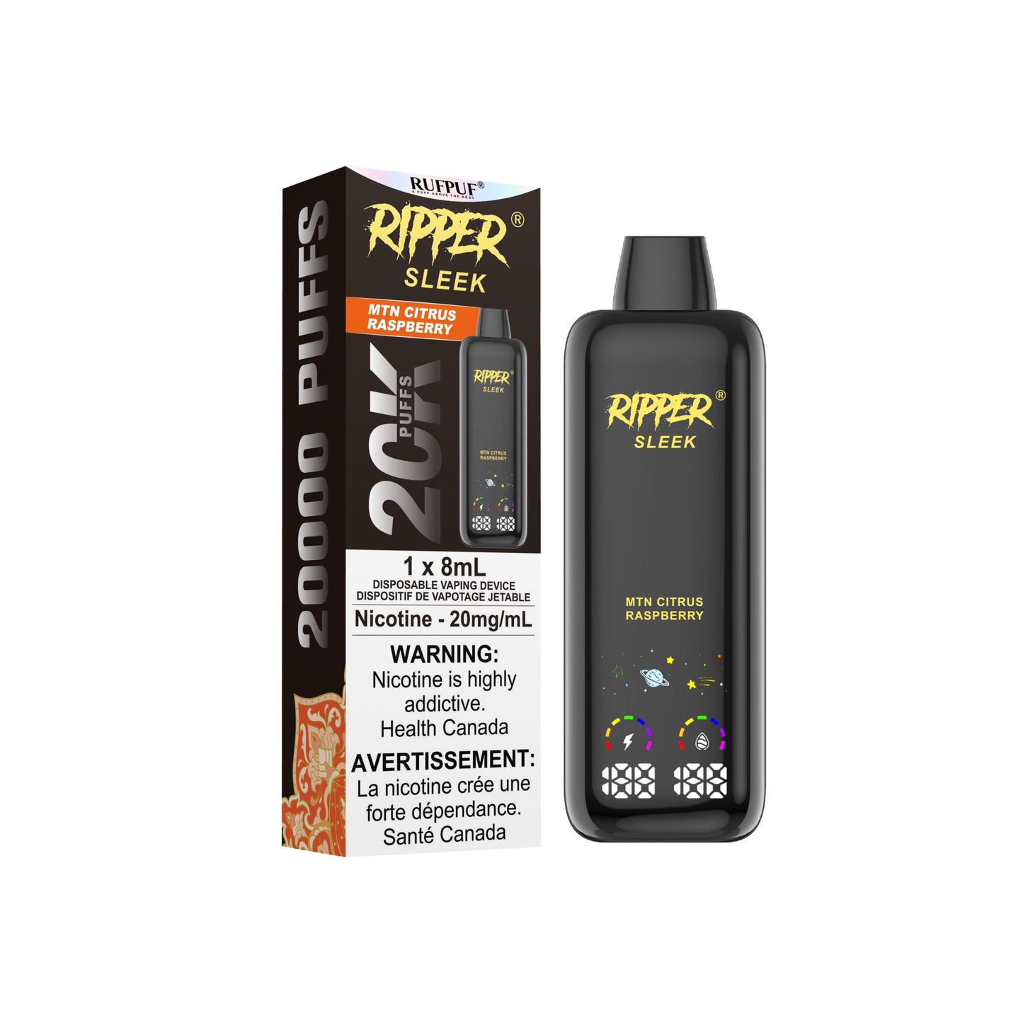 RIPPER SLEEK 20K PUFFS (EXCISE AB)