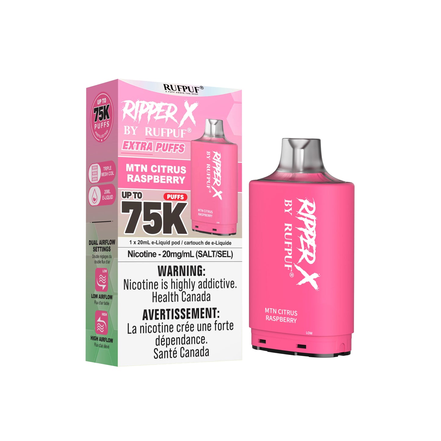 RIPPER X 75K PODS PUFFS (EXCISE AB)