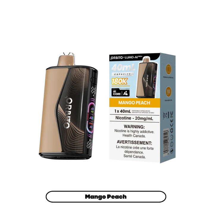 ORBITO LUMO AI PRO+ 180K PUFFS (40ML) (AB)