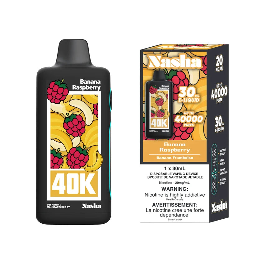 NASHA 40K PUFFS (EXCISE AB)
