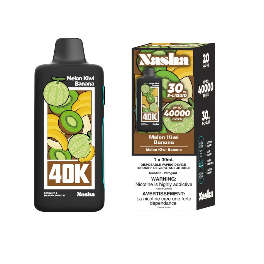NASHA 40K PUFFS (EXCISE AB)