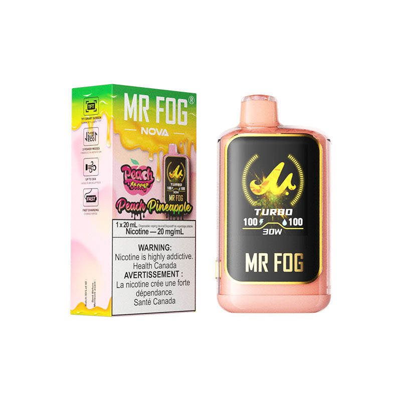 MR FOG NOVA PEACH STEEZY 36K PUFFS (EXCISE AB)