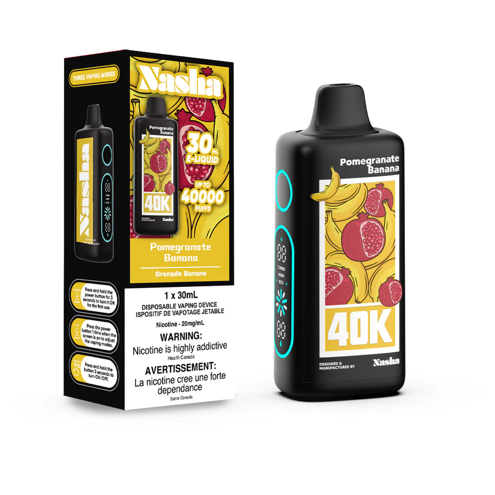 NASHA 40K PUFFS (EXCISE AB)