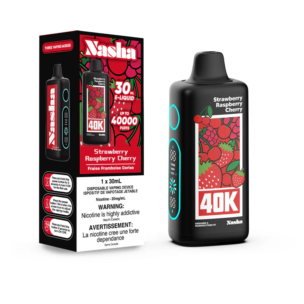 NASHA 40K PUFFS (EXCISE AB)