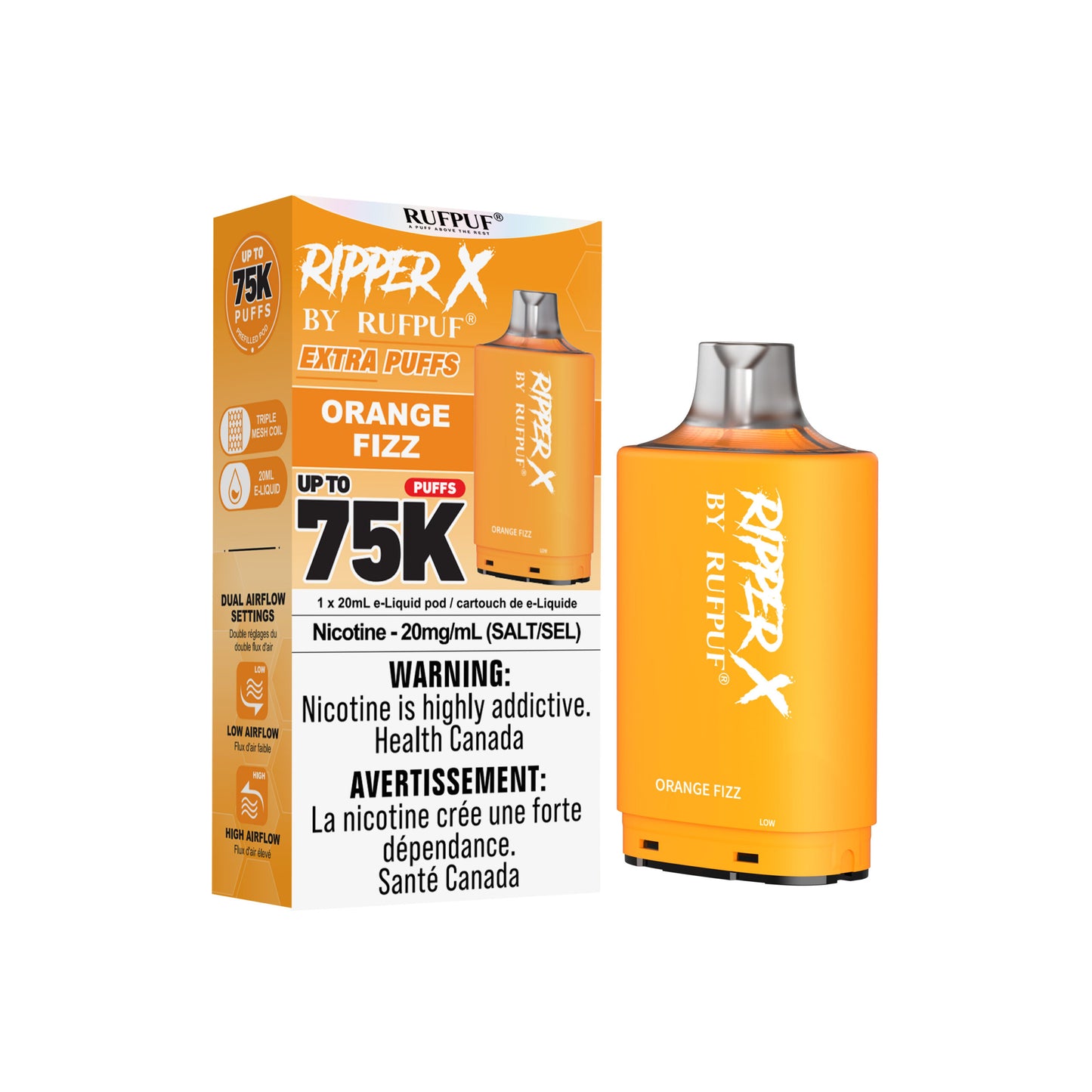 RIPPER X 75K PODS PUFFS (EXCISE AB)
