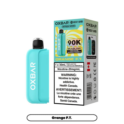 ROCKY VAPOR OXBAR MAGLINK PODS 90K PUFFS (EXCISE AB)