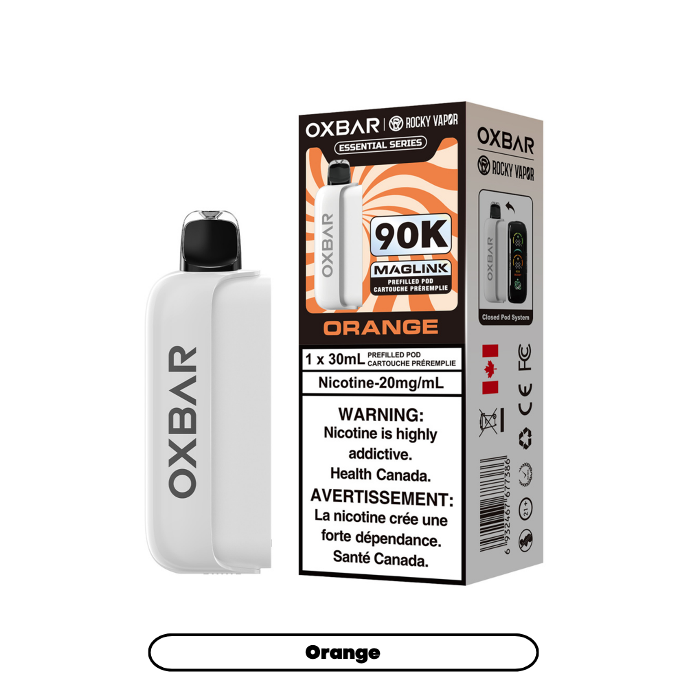 ROCKY VAPOR OXBAR MAGLINK PODS 90K PUFFS (EXCISE AB)