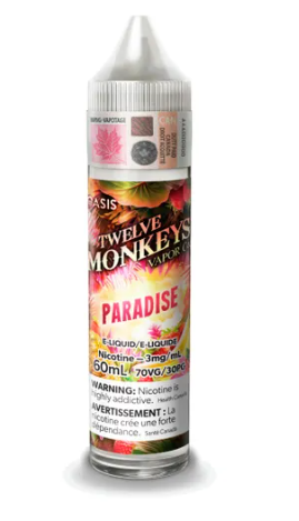 TWELVE MONKEYS FREEBASE 60ml Vape Pulse TWELVE MONKEYS FREEBASE 60ml Vape Pulse