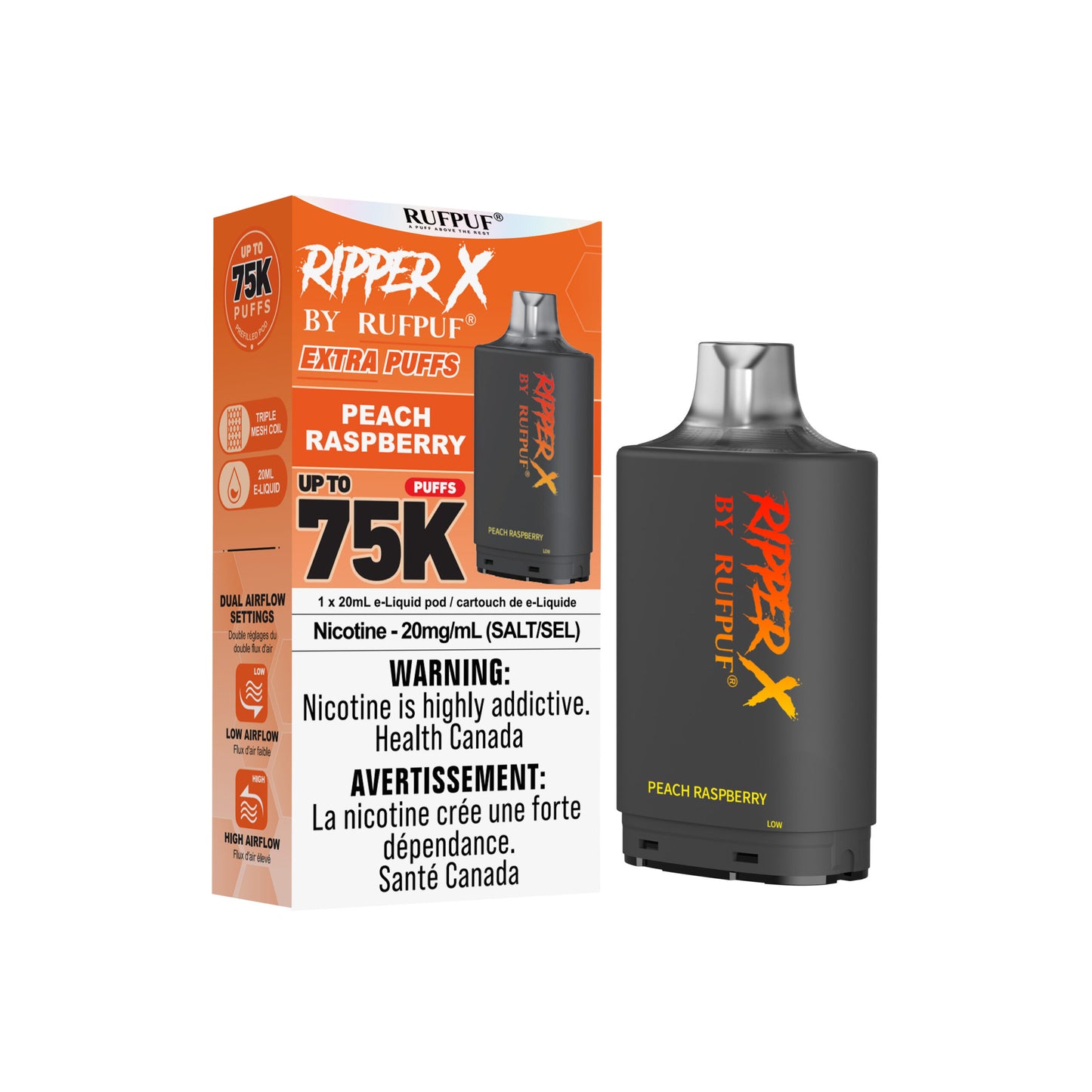 RIPPER X 75K PODS PUFFS (EXCISE AB)