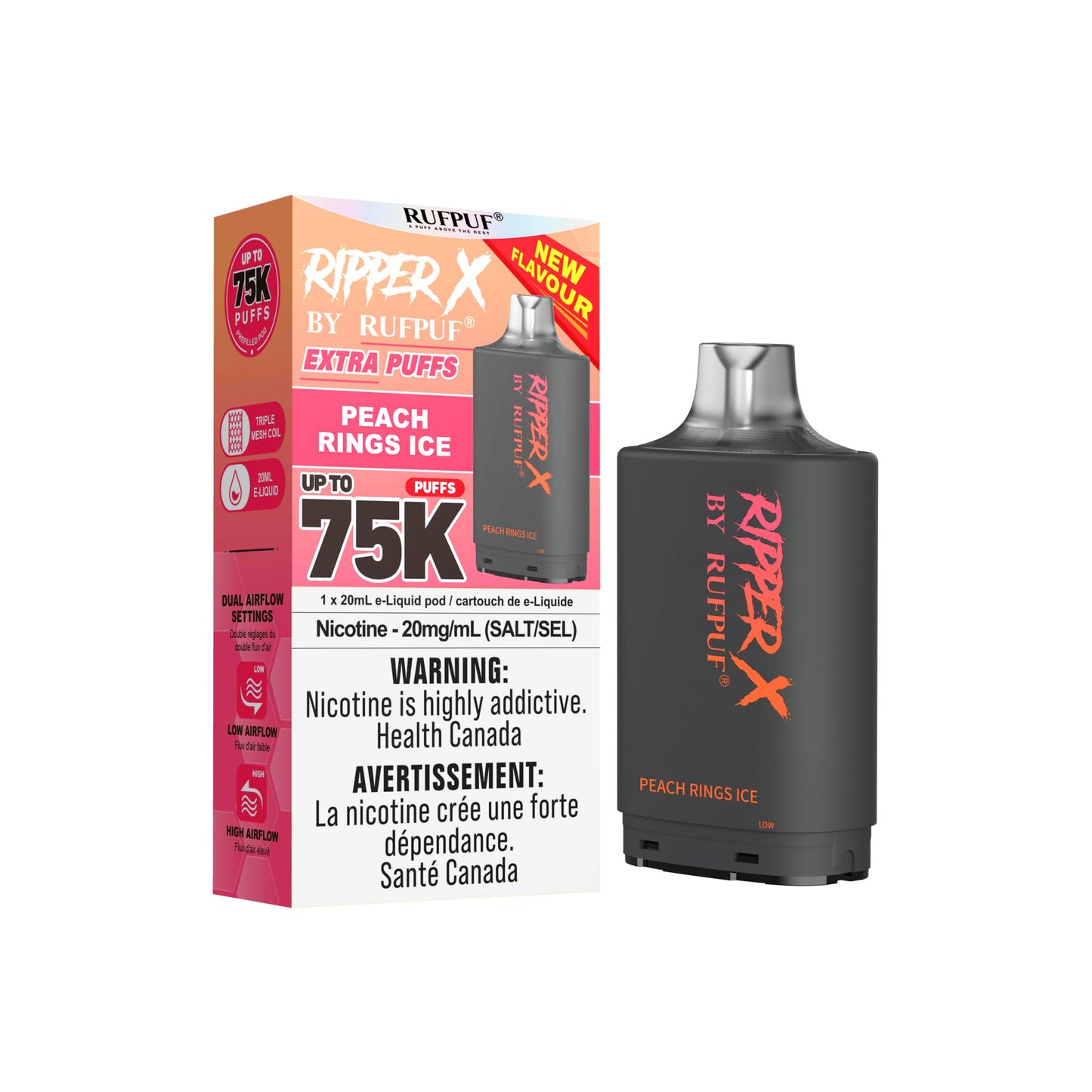 RIPPER X 75K PODS PUFFS (EXCISE AB)