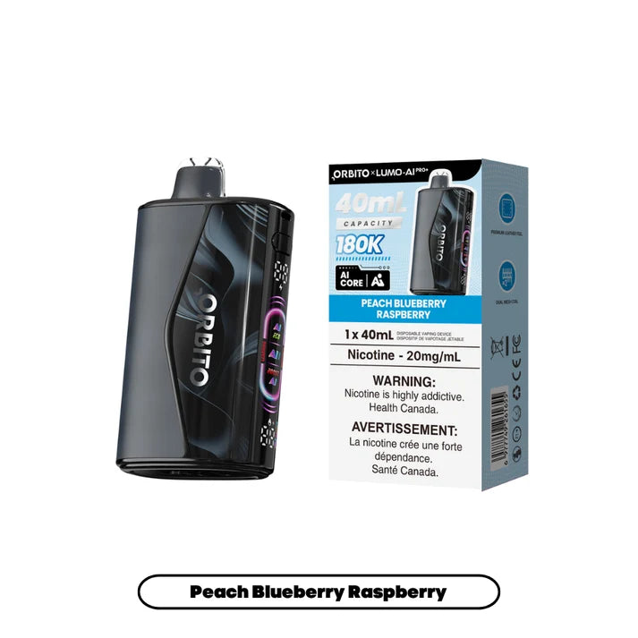 ORBITO LUMO AI PRO+ 180K PUFFS (40ML) (AB)