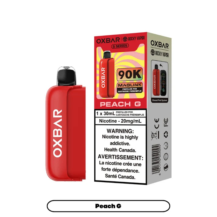 ROCKY VAPOR OXBAR MAGLINK PODS 90K PUFFS (EXCISE AB)