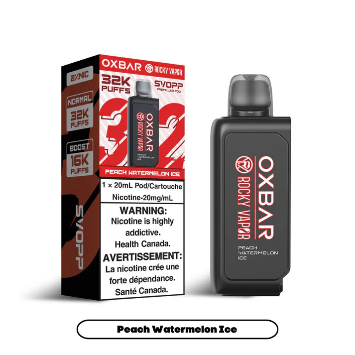 SVOPP PODS ROCKY VAPOR OXBAR 32K PUFFS