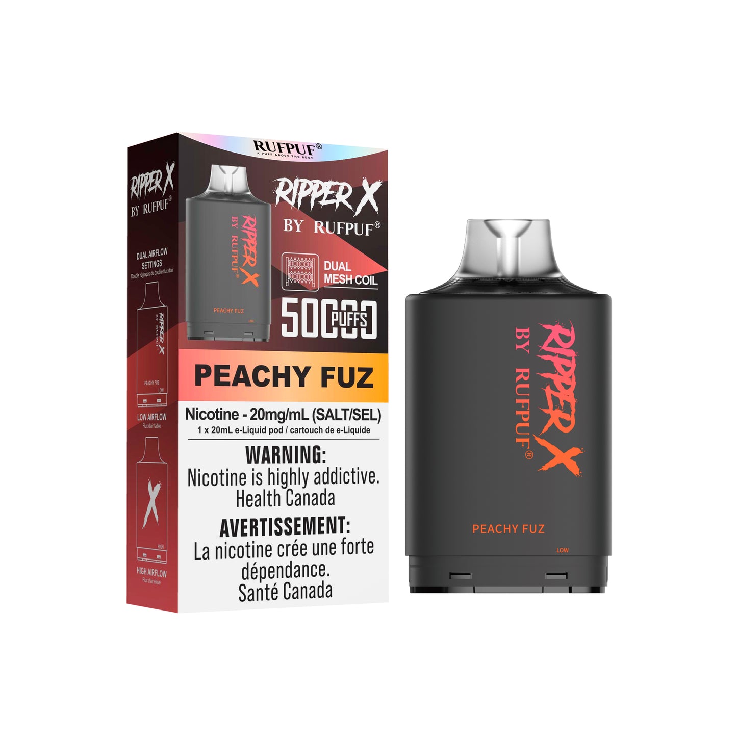 RUFPUF RIPPER X POD 50K PUFFS (Excise AB)