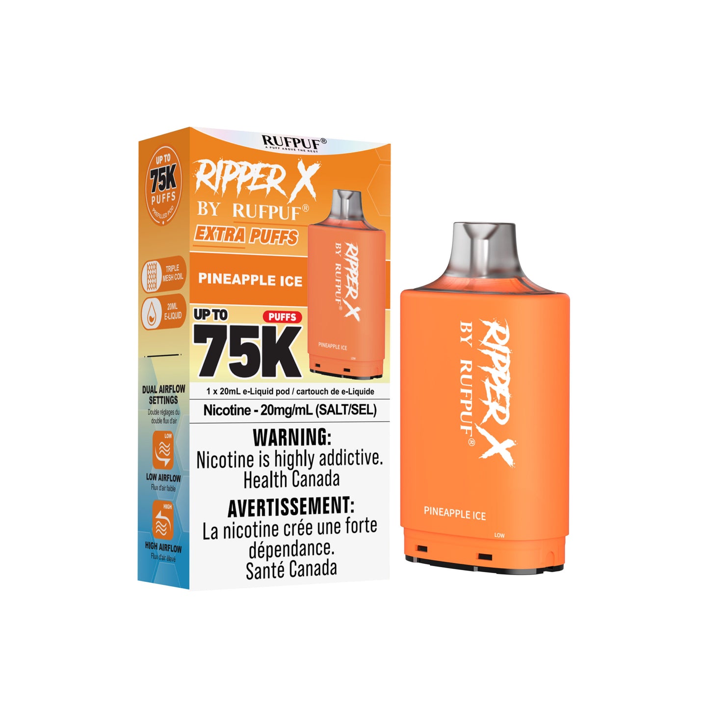 RIPPER X 75K PODS PUFFS (EXCISE AB)