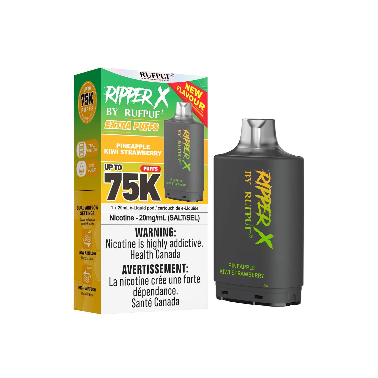 RIPPER X 75K PODS PUFFS (EXCISE AB)