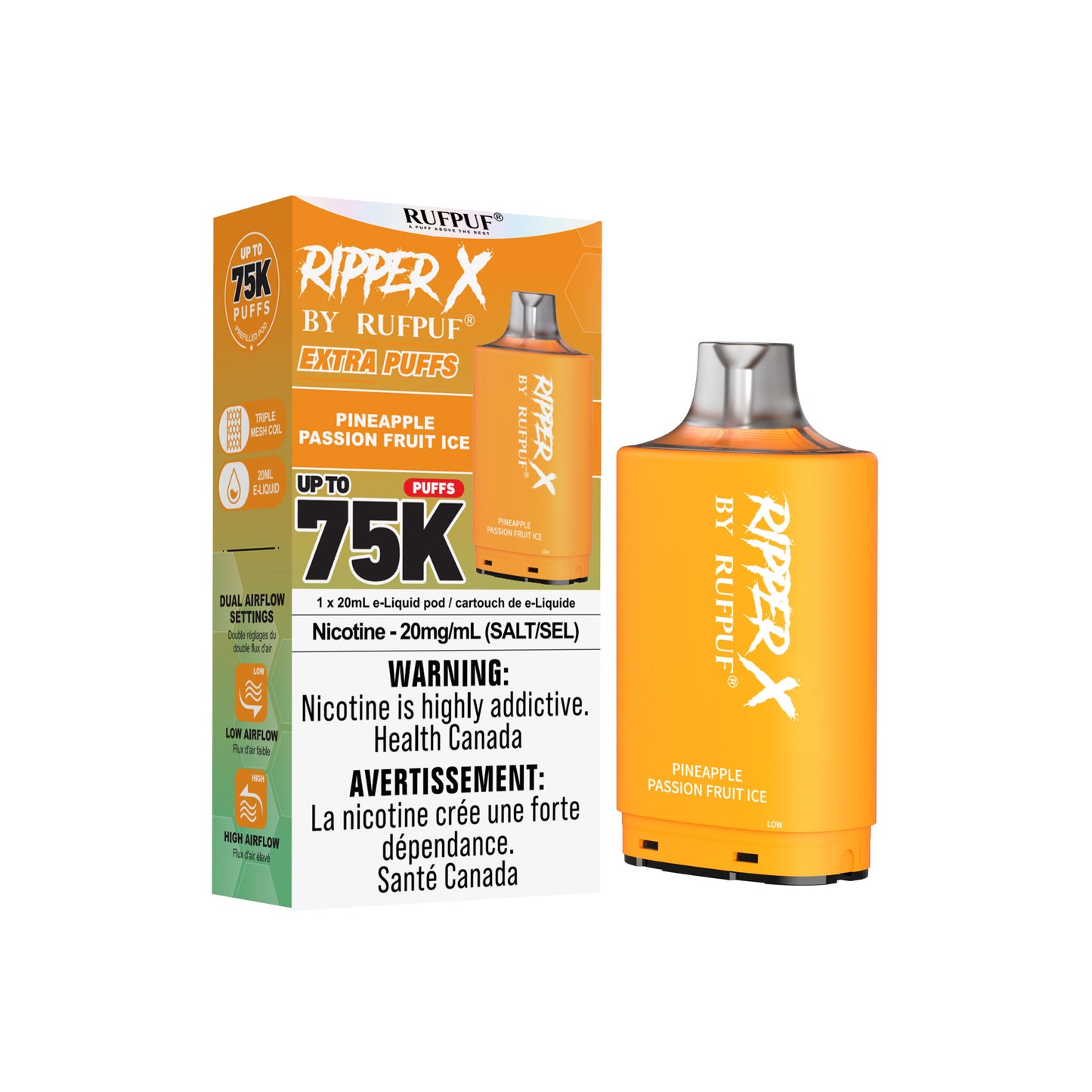 RIPPER X 75K PODS PUFFS (EXCISE AB)