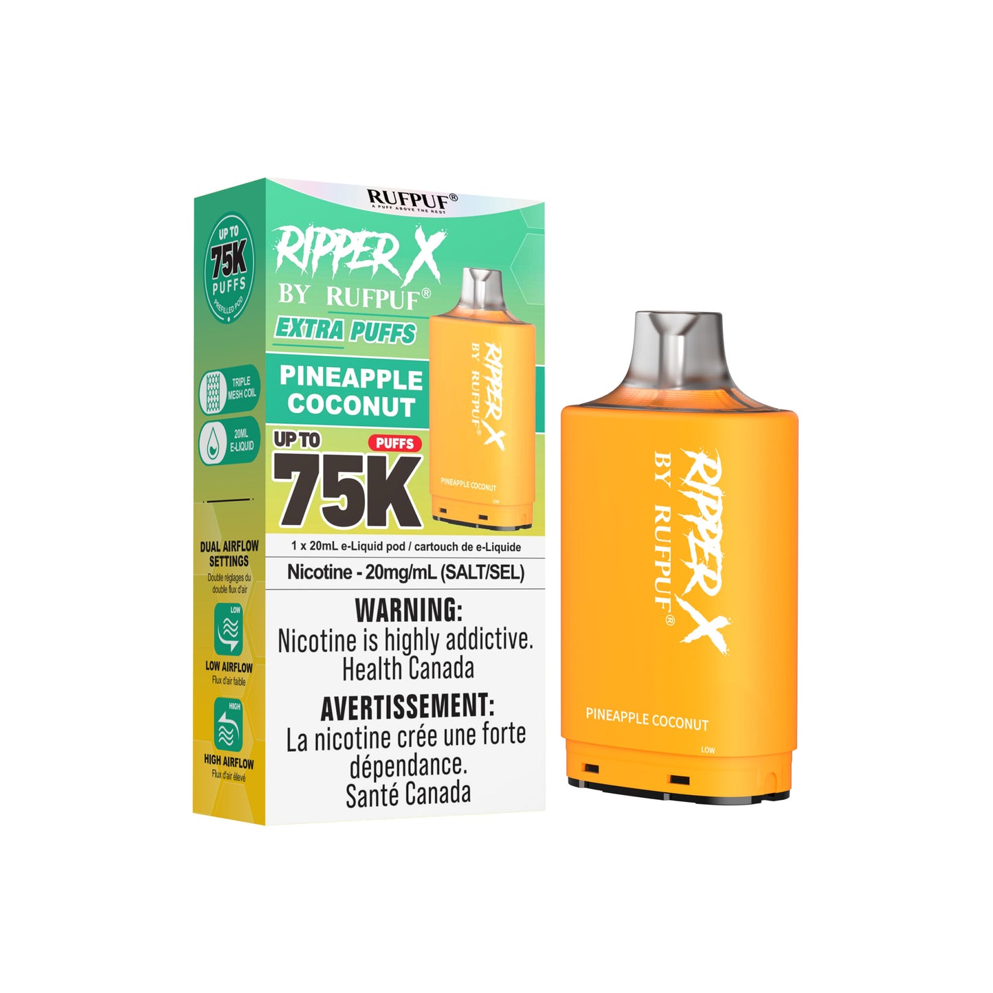 RIPPER X 75K PODS PUFFS (EXCISE AB)