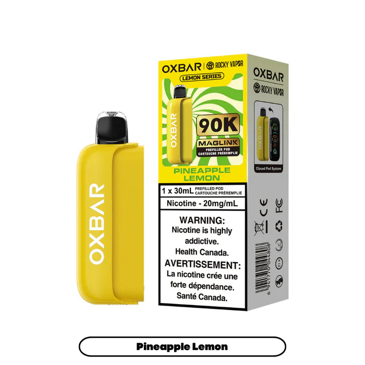 ROCKY VAPOR OXBAR MAGLINK PODS 90K PUFFS (EXCISE AB)