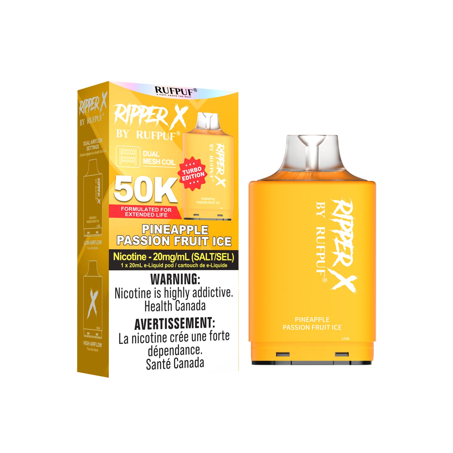 RUFPUF RIPPER X POD 50K PUFFS (Excise AB)