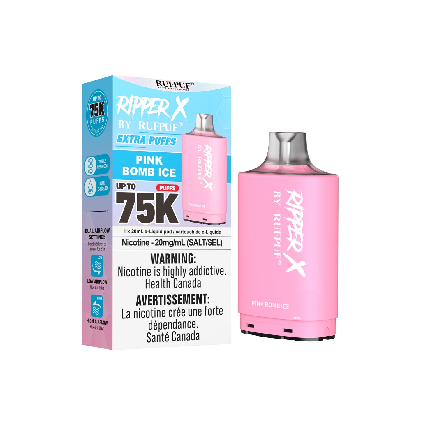 RIPPER X 75K PODS PUFFS (EXCISE AB)