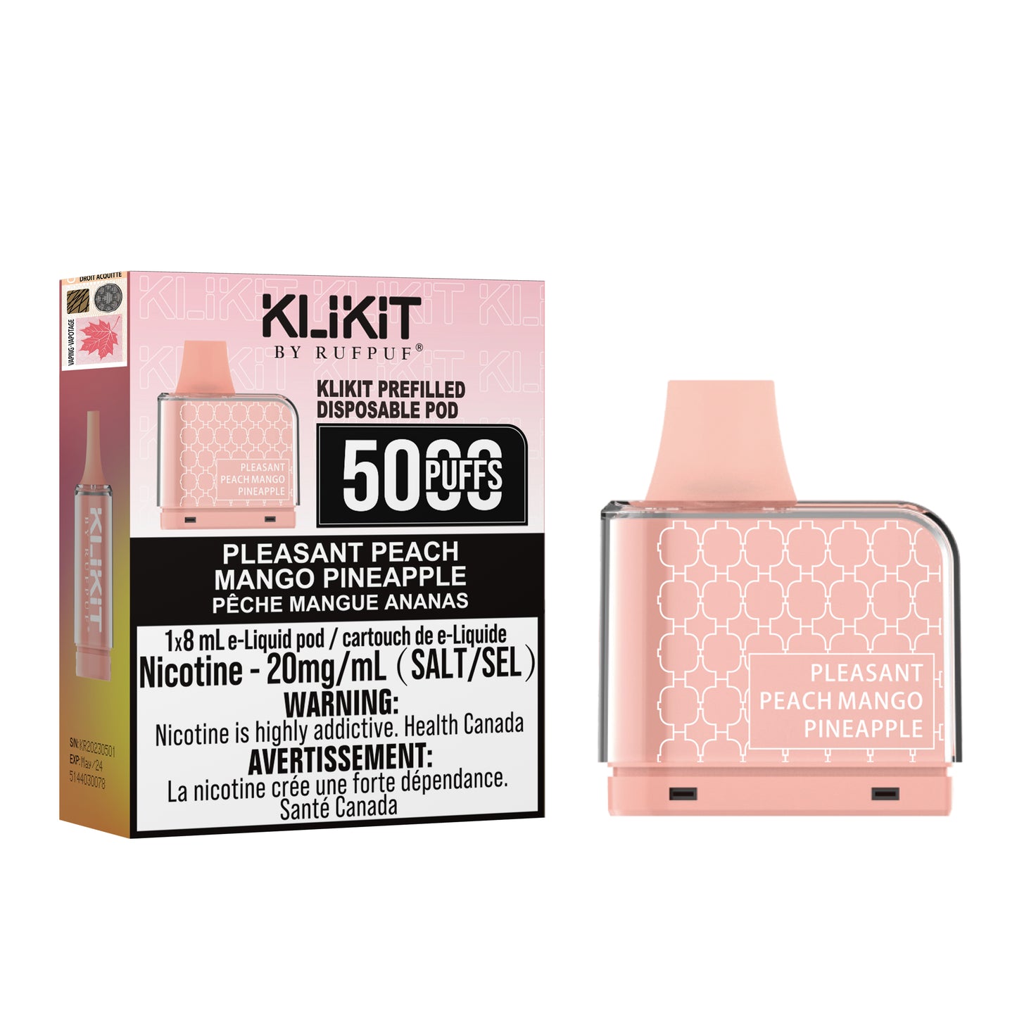 RUFPUF KLIKIT POD 5000 BOUFFÉES