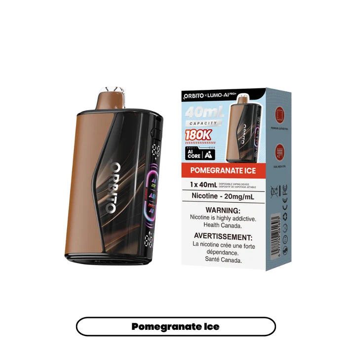 ORBITO LUMO AI PRO+ 180K PUFFS (40ML) (AB)
