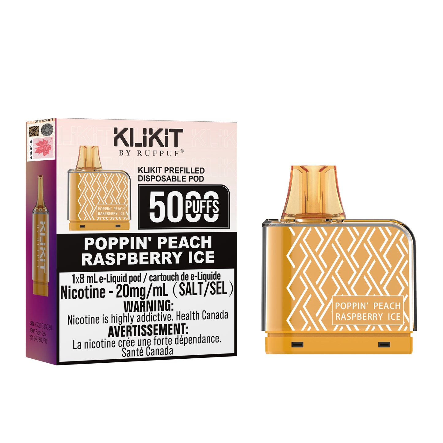 RUFPUF KLIKIT POD 5000 BOUFFÉES