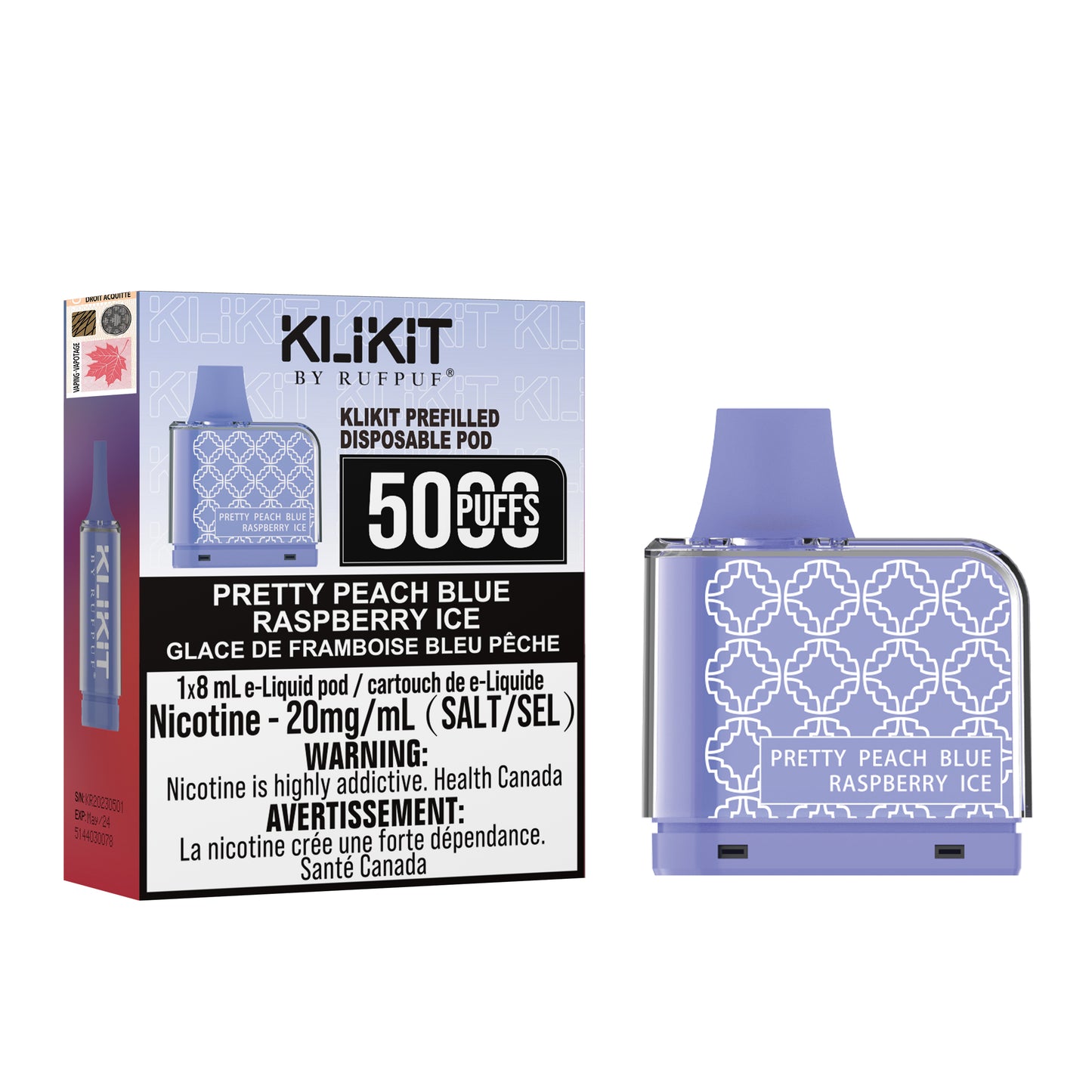 RUFPUF KLIKIT POD 5000 PUFFS