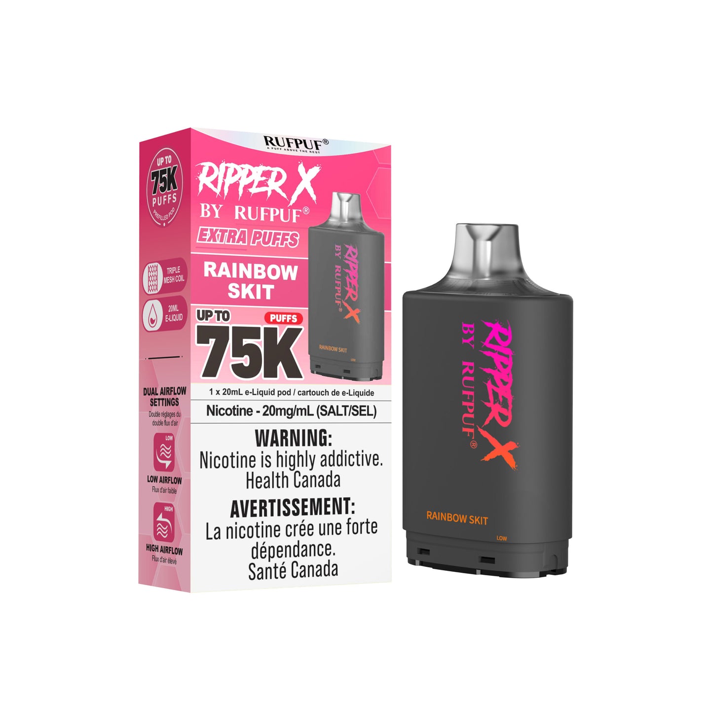 RIPPER X 75K PODS PUFFS (EXCISE AB)