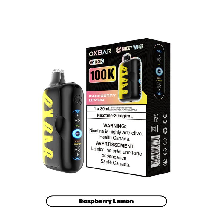 ROCKY VAPOR OXBAR G100K PUFFS (EXISE AB)
