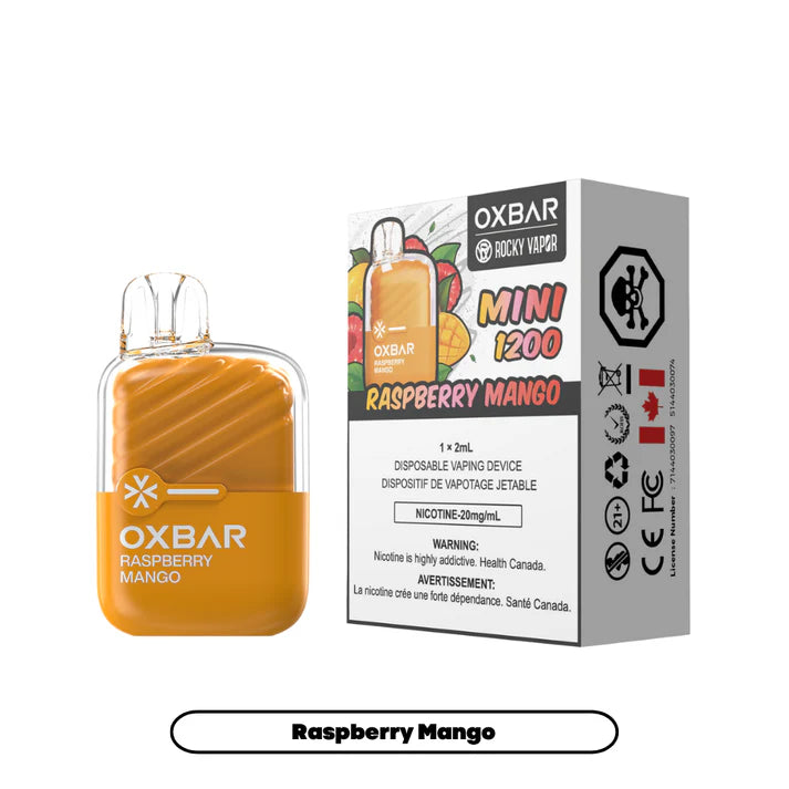 OXBAR MINI 1200 PUFFS (EXCISE AB)