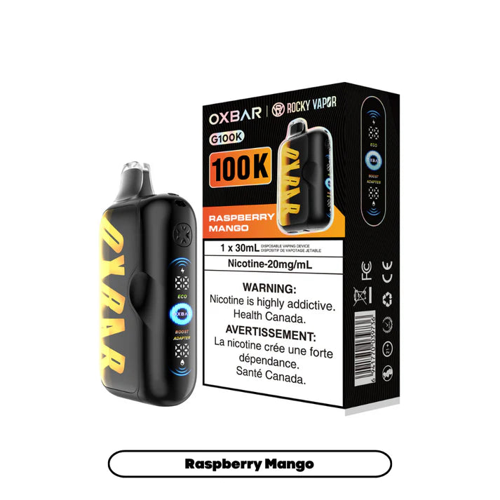 ROCKY VAPOR OXBAR G100K PUFFS (EXISE AB)