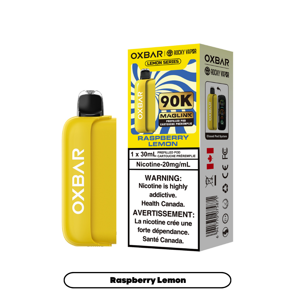 ROCKY VAPOR OXBAR MAGLINK PODS 90K PUFFS (EXCISE AB)