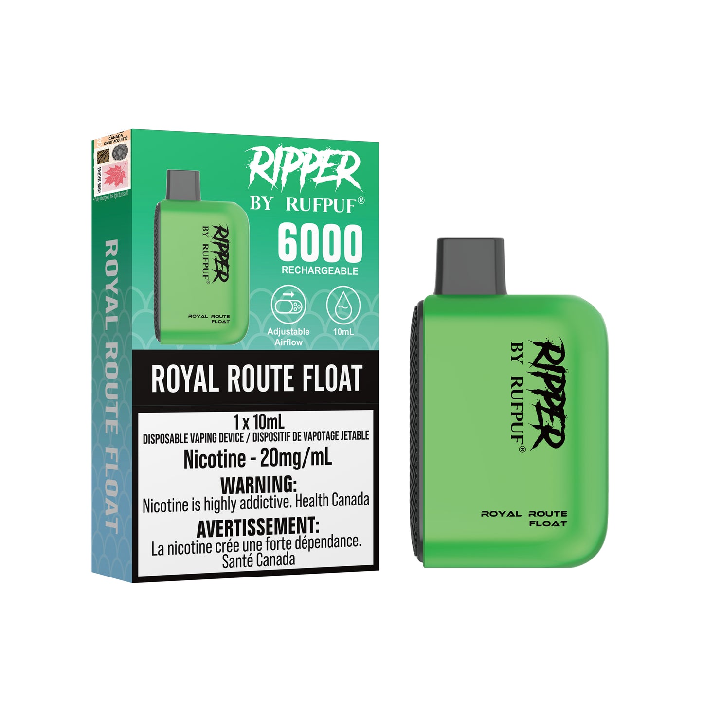 RUFPUF RIPPER 6000 PUFFS