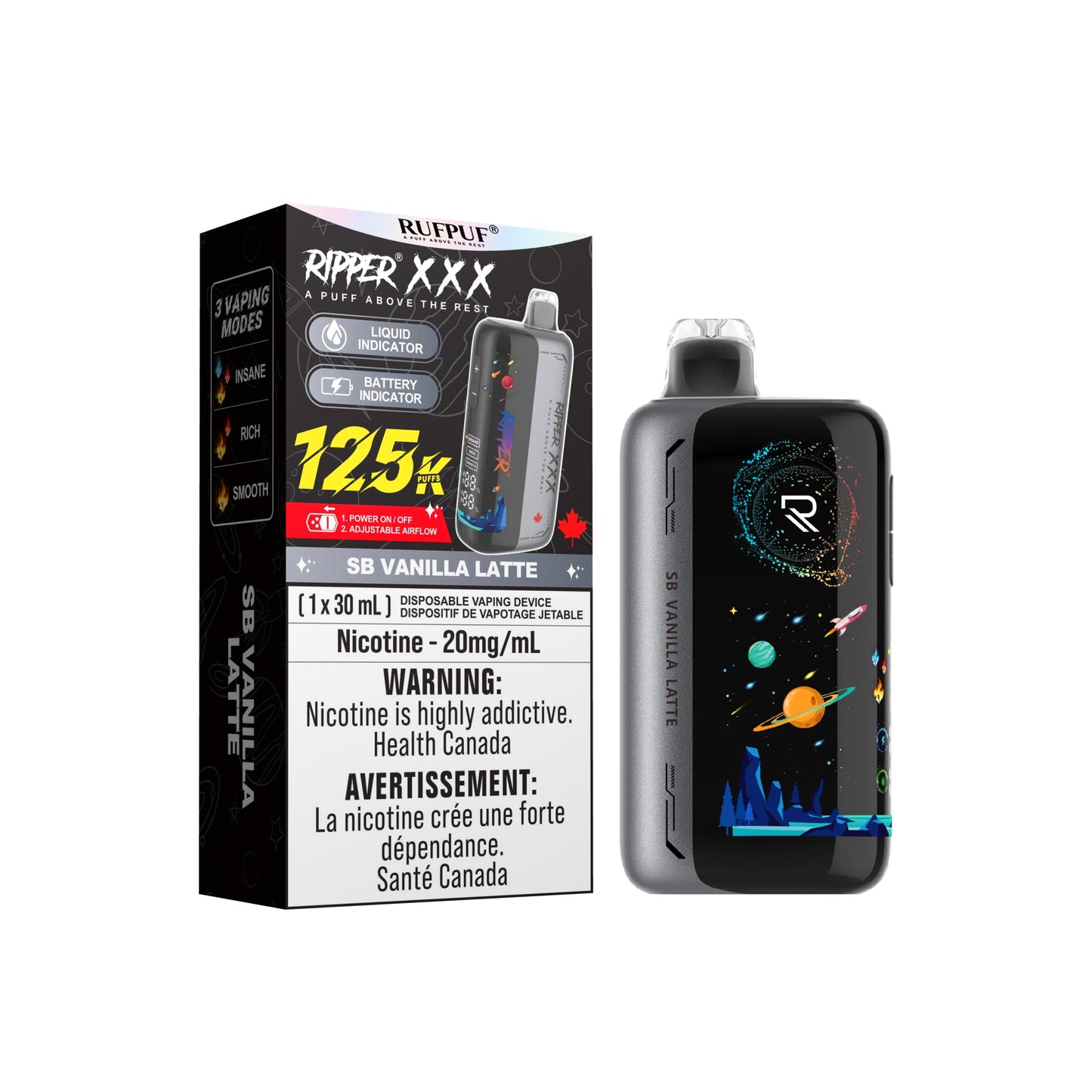 RIPPER XXX 125K PUFFS (EXCISE AB)
