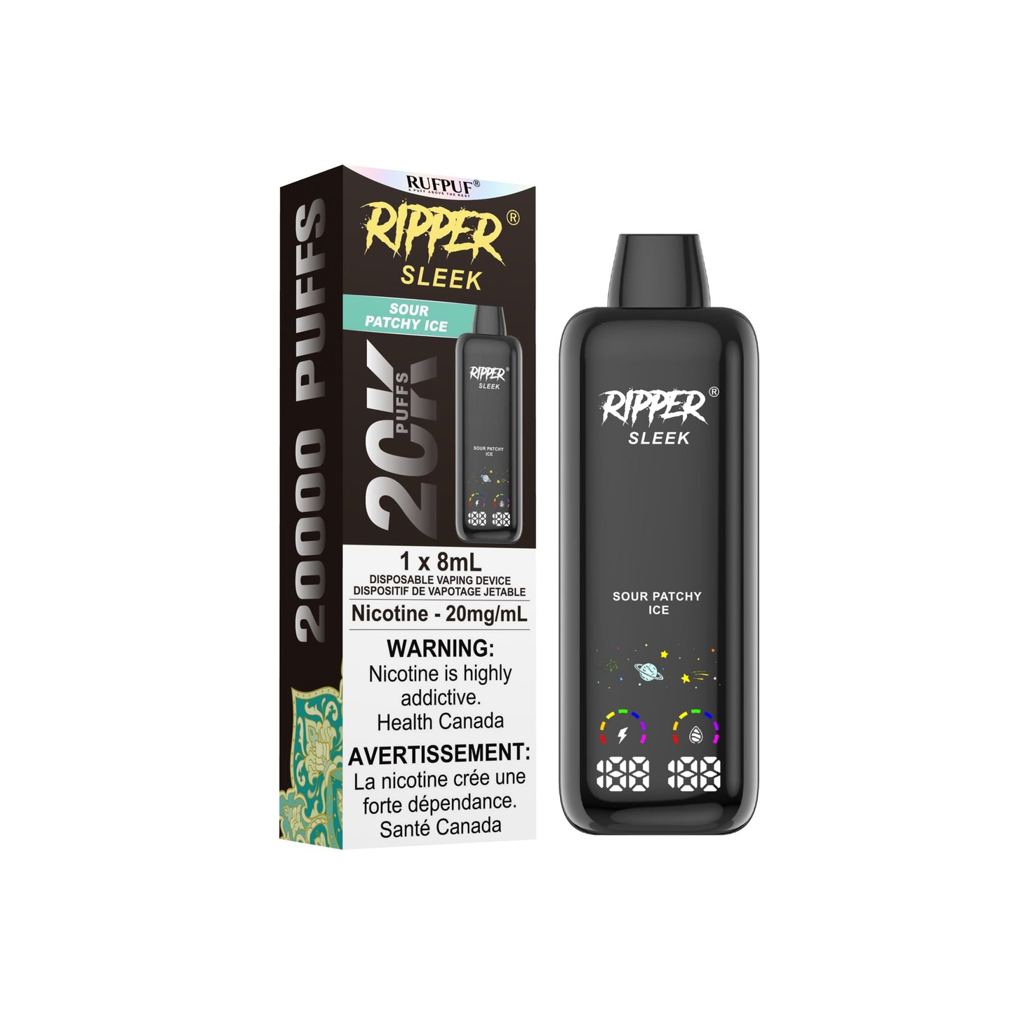 RIPPER SLEEK 20K PUFFS (EXCISE AB)