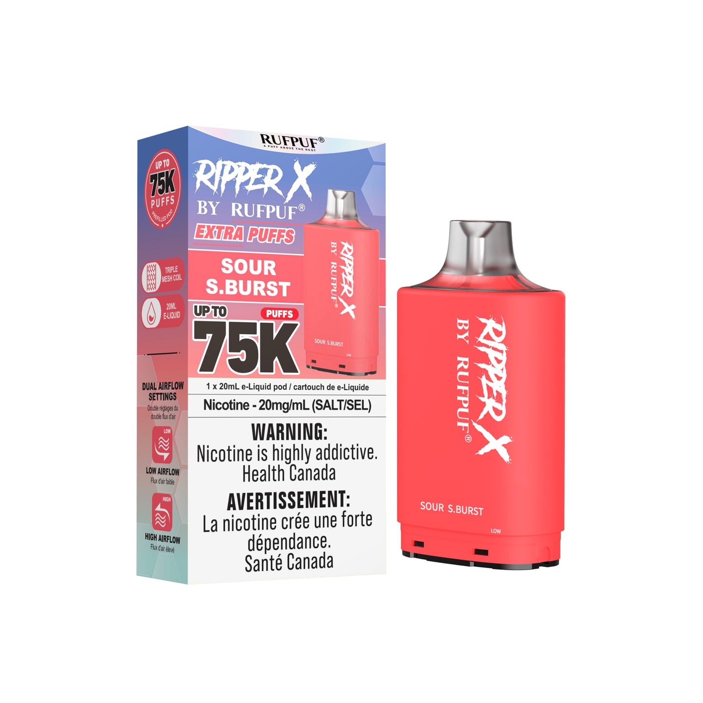 RIPPER X 75K PODS PUFFS (EXCISE AB)
