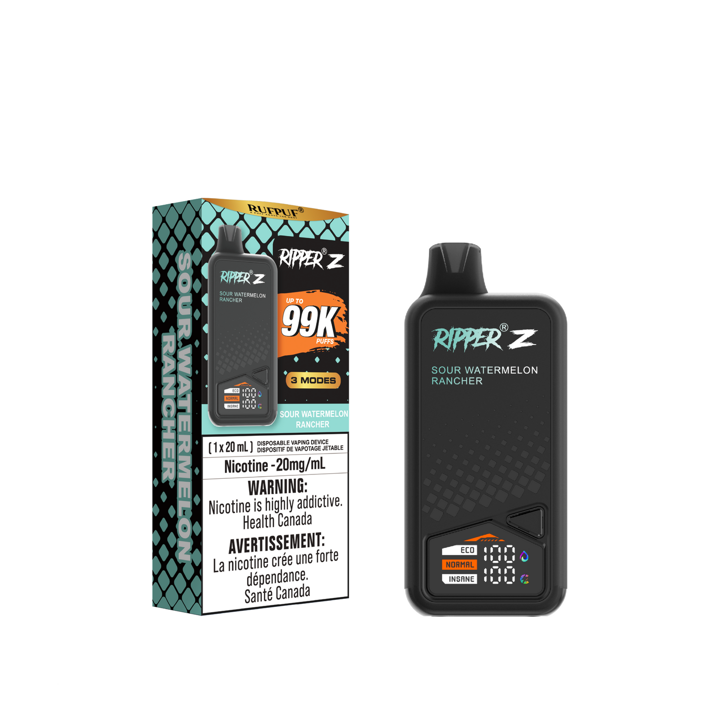 RIPPER Z 99K PUFFS (10MG/ML)