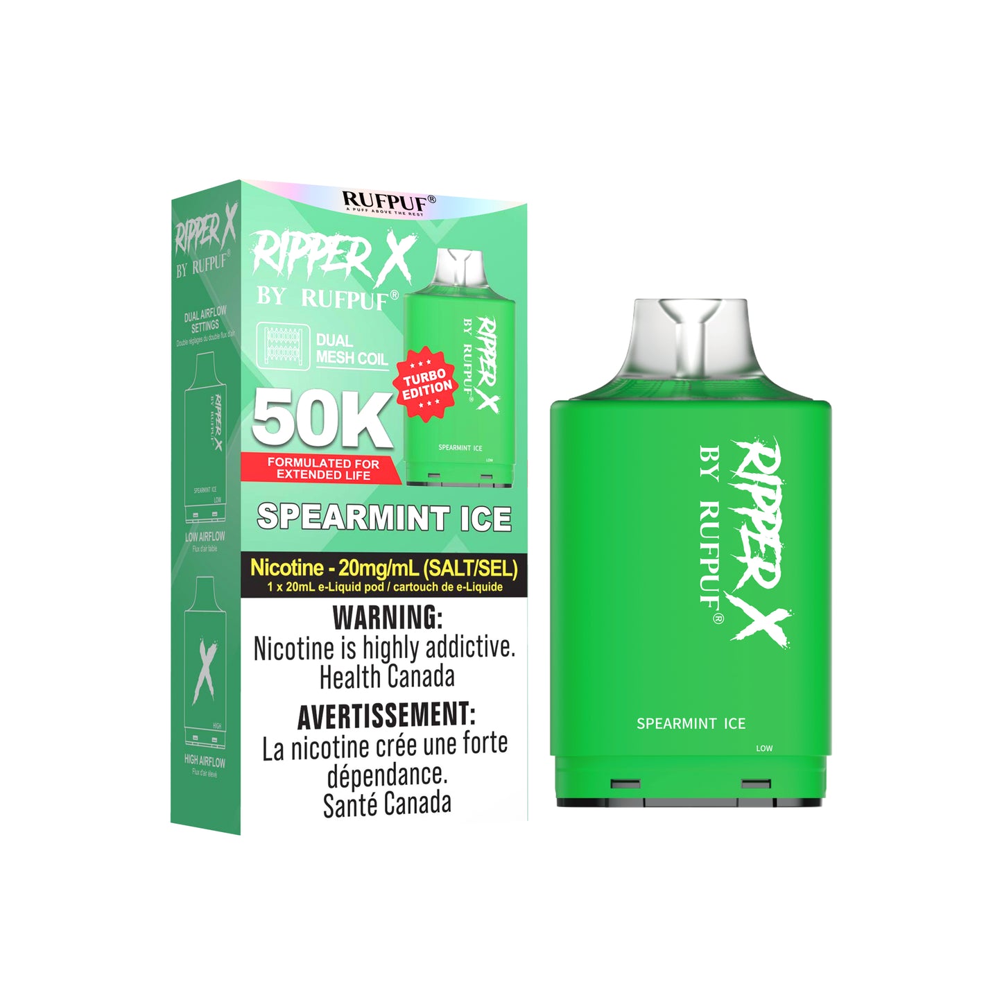 RUFPUF RIPPER X POD 50K PUFFS (Excise AB)
